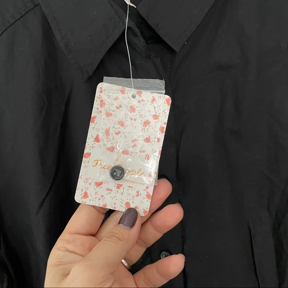 NWT Free People Front Button Tunic - Picture 5 of 9